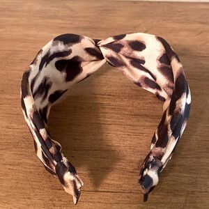 Leopard headband